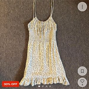 Cheetah Print Mini Dress